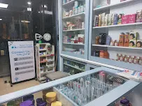 A second interior angle showing the pharmacy's clean presentation.